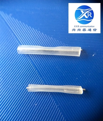 Tubo transparente com mangas de proteção de empalme de microfibra única de 45 mm