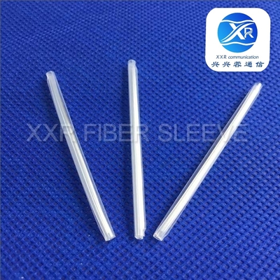 Tubos de encolhimento térmico multimodo transparente para fechaduras de splice de fibra óptica
