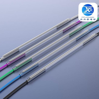 304 de aço Fibra Óptica Splice Sleeve, 3,0mm Fibra Splice Tube