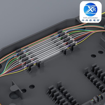 1.2mm Steel Rod Fibra Óptica Splice Sleeve Para 128 Núcleos Fibra Splice fechamento