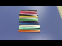 Psiquiatra colorido do calor da luva 5mm da tala da fibra ótica 60 milímetros Lenghth